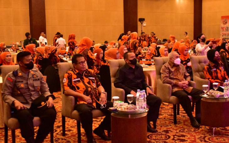 Muswil II Srikandi Pemuda Pancasila Kaltim Masa Bhakti Tahun 2022-2027 Dihadiri Danrem 091/ASN