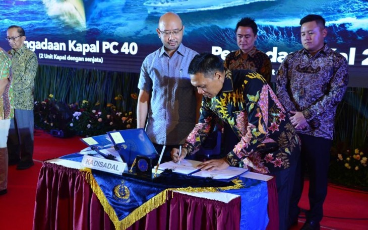 TNI AL Tandatangani Kontrak Multi Years