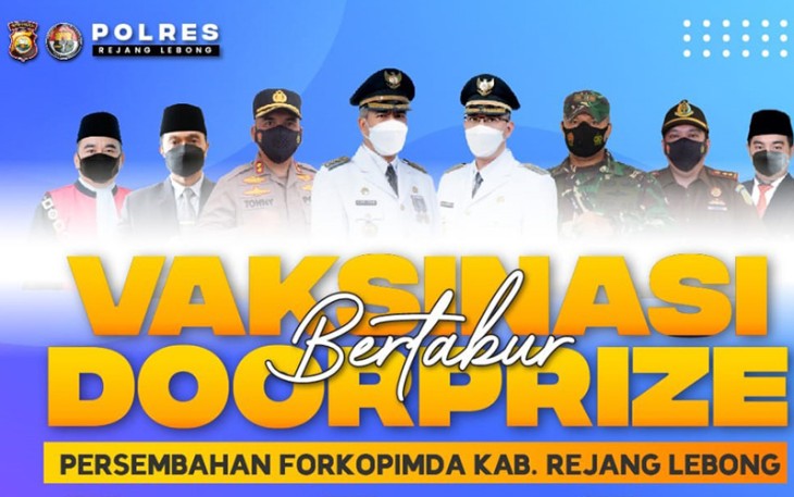 Vasksinasi bertabur doorprize Polres Rejang Lebong