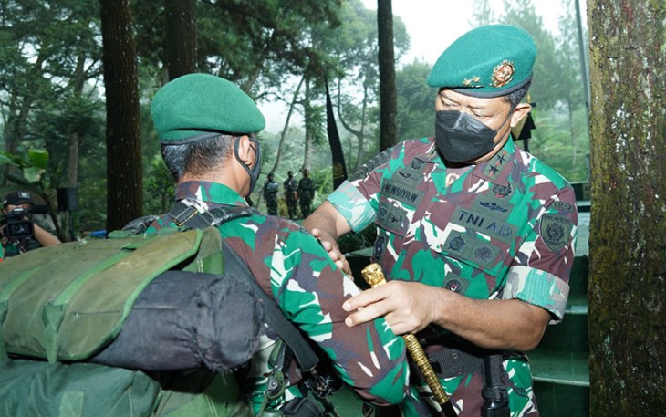Penerimaan Warga Baru Divif 2 Kostrad TA 2022