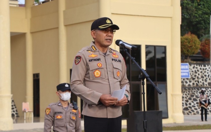 Karo SDM Polda Bengkulu Kombes Pol Anthony Agustinus, S.Ik