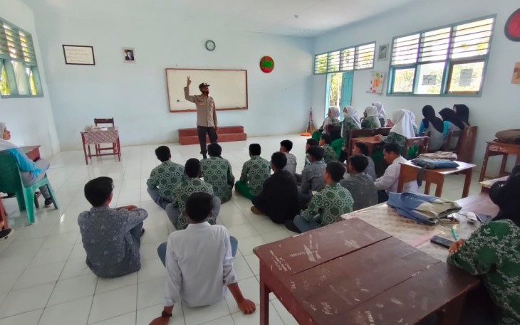 Polres Mukomuko Binluh ke Sekolah