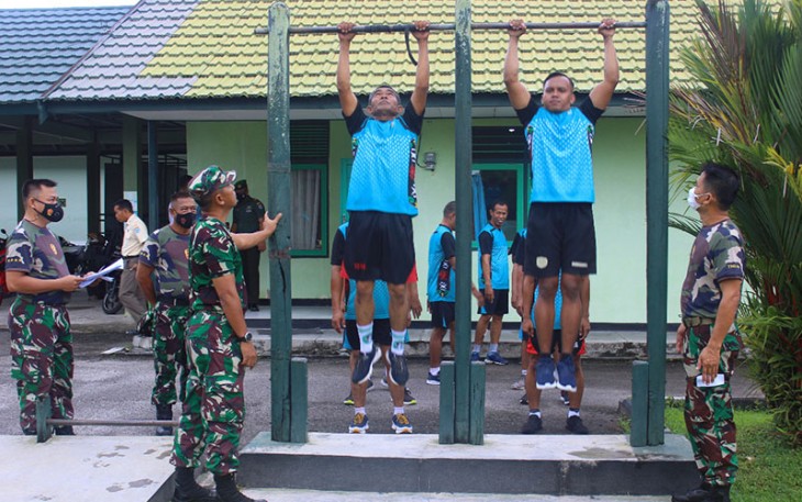 Personel Kodim Palangka Raya Ikuti Tes UKP dan Garjasdik Periodik 1
