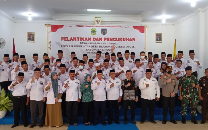 Pengurus DPC APDESI Kabupaten Lingga