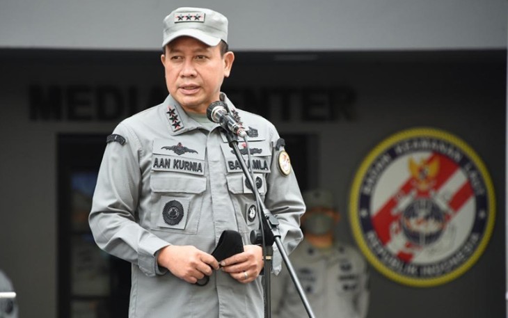 Kepala Bakamla RI Laksdya TNI Dr. Aan Kurnia