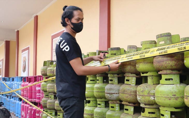 Barang Bukti saat diamankan
