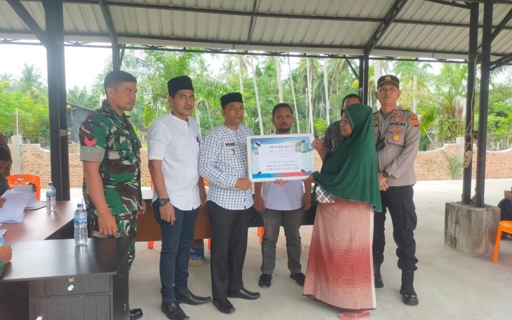 Saat Penyaluran BLT kepada KPM 