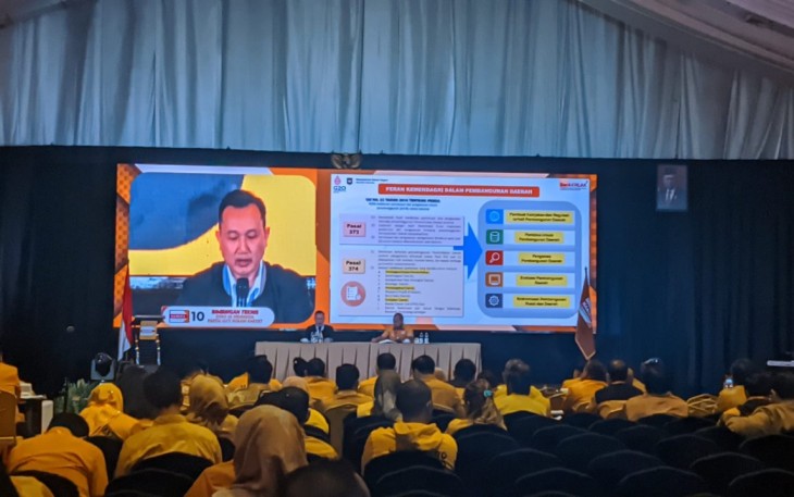 Workshop Nasional Partai HANURA Tahun 2022, pada hari Rabu (21/12/2022).