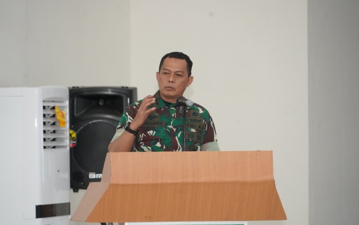 Kepala Seksi Rencana Korem 022/Pantai Timur Letkol Kav A.R Dalimunthe, S.E., M.M.