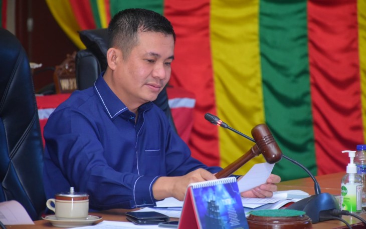 Ketua DPRD Kabupaten Lingga Ahmad Nasirudin