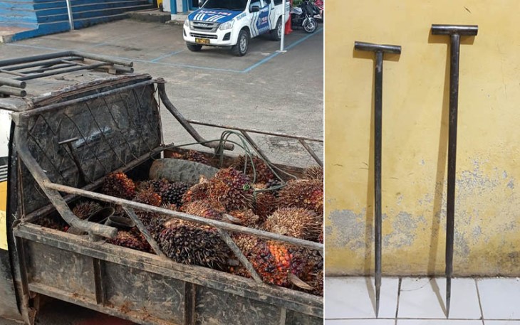 Barang Bukti saat diamankan