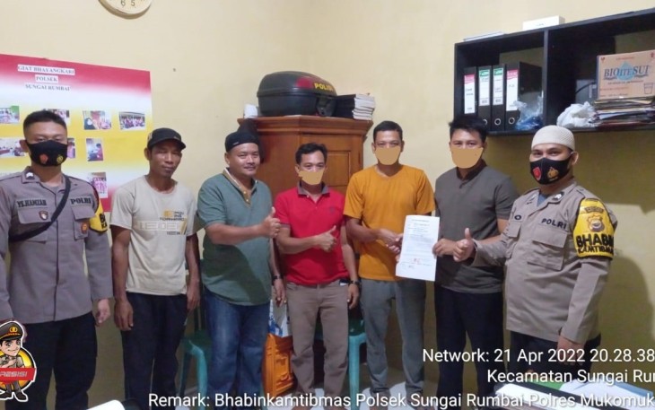 saat proses mediasi berakhir damai