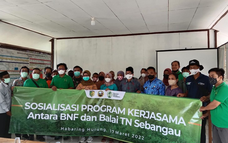Sosialisasi Program Kerjasama Antara BNF dan Balai TN Sebangau 