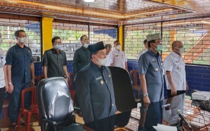 Saat pembukaan rapat paripurna DPRD Pesibar