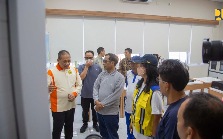 Menko Polhukam saat Tinjau Asrama Mahasiswa Nusantara di Surabaya