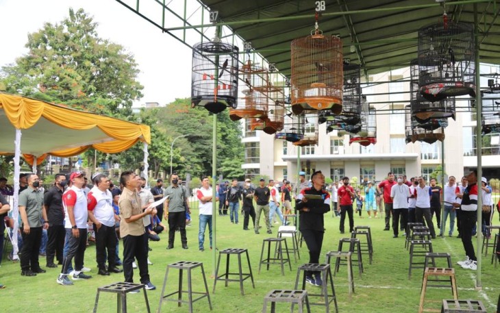  Lomba Burung Berkicau Piala Kapolda Jateng Cup 2022