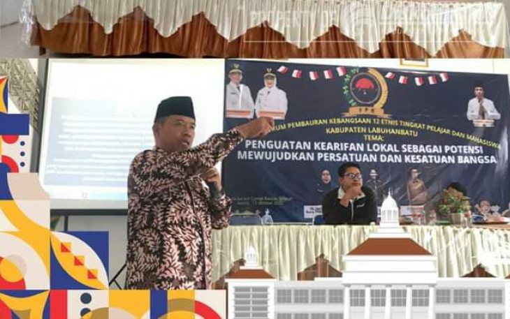 FPK Labuhanbatu saat Sosialisasi Penguatan Kearifan Lokal 