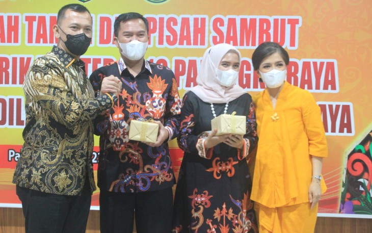 Malam Pisah Sambut Dandim Palangka Raya Berlangsung di Rujab Walikota 