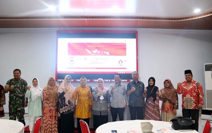 Advokasi dan KIE tentang Promosi dan Kie Pengasuhan 1000  HPK dalam rangka  percepatan  penurunan stunting 2022, Jumat (14/10/2022) di aula Bappeda Kota Tebing Tinggi.