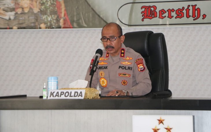 Kapolda Bengkulu  Irjen Pol. Drs. Agung Wicaksono, M. Si