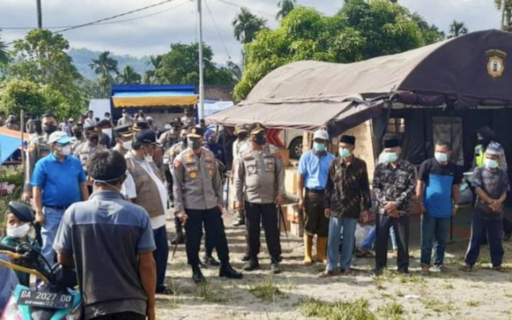 Situasi pasca gempa Kabupaten Pasaman