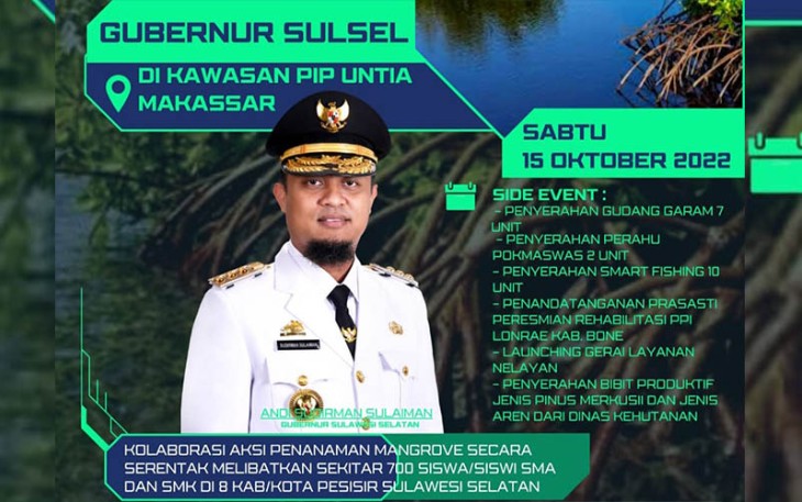 Gubernur Sulsel Andi Sudirman Sulaiman