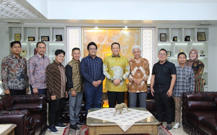 Bamsoet saat menerima jajaran Yayasan Proklamator Bung Hatta (YPBH), di Jakarta, Rabu (31/8/22).