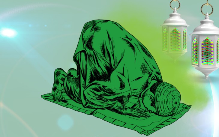 ilustrasi ibadah salat