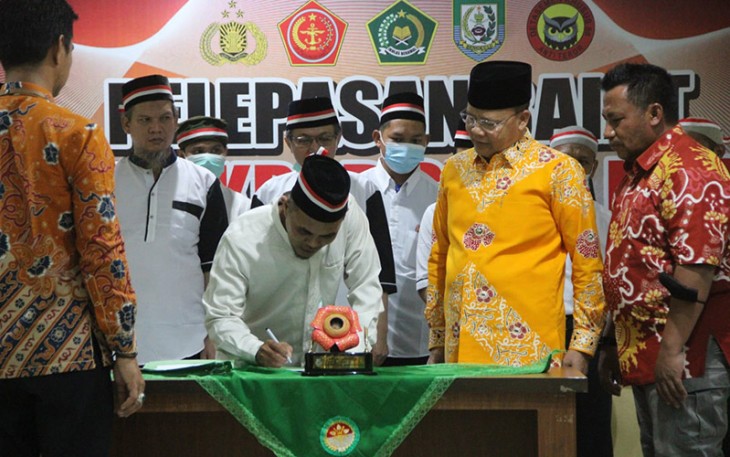 Penandatanganan Pernyataan Setia NKRI