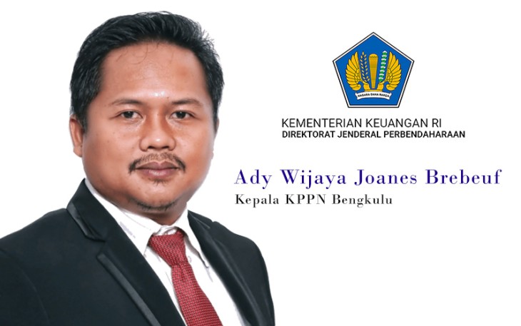 Kepala KPPN (Kantor Pelayanan Pebendaharaan Negara) Bengkulu Ady Wijaya Joanes Brebeuf.