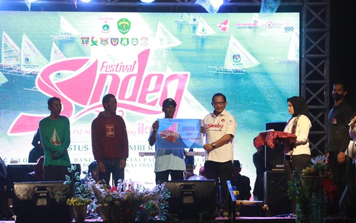 Mendagri saat Puji Filosofi Perahu Sandeq dan Semangat Pasandeq
