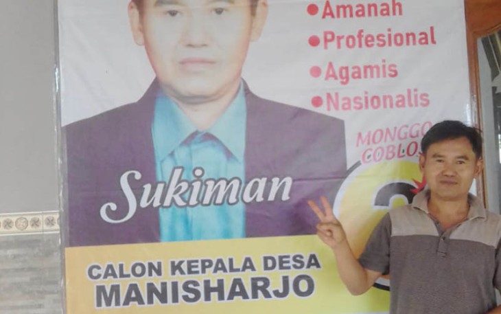 Sukiman, Mantan Crew Kapal Pesiar Maju Pilkades Karena Peduli Warga di Desa