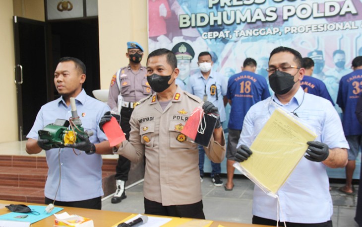 Press Release Polda Banten