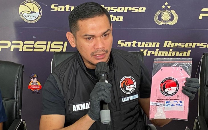 Kasat Narkoba Polres Metro Jakarta Barat AKBP Akmal