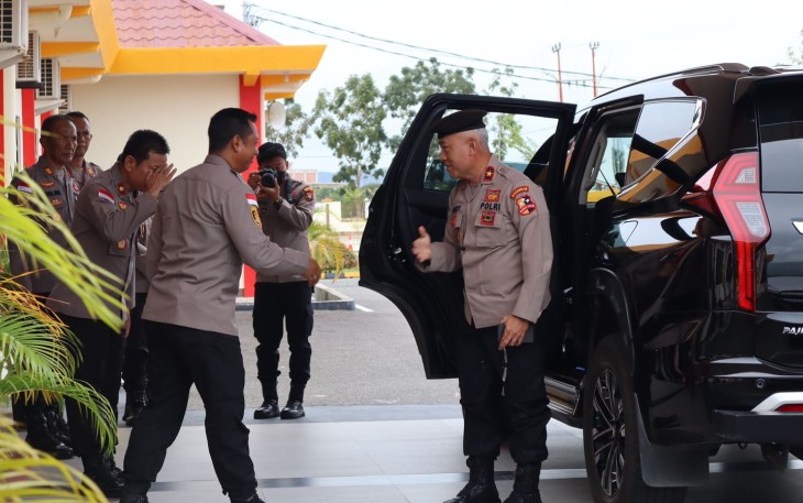 Polres Bintan saat Terima Kunjungan Supervisi dan Asistensi oleh Korps Sabhara Baharkam Polri