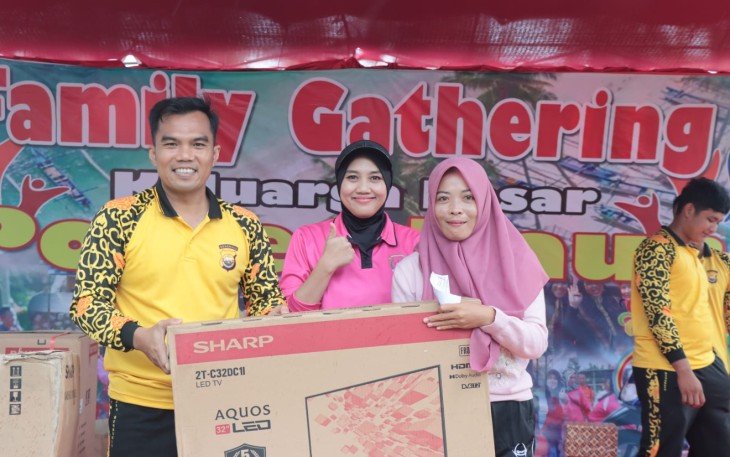Polres Kaur saat Family Gathering