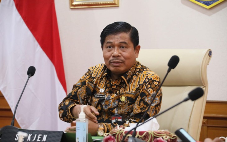 Sekjen Kemendagri Suhajar Diantoro