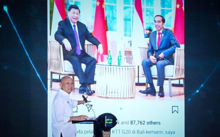 Menteri Koperasi dan UKM (MenKopUKM) Teten Masduki di Jakarta, Jumat (2/12).