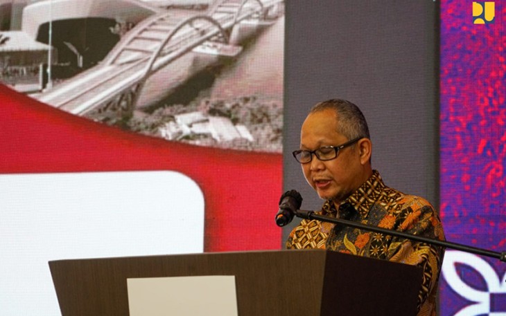 DirJen Pembiayaan Infrastruktur Pekerjaan Umum dan Perumahan Herry Trisaputra Zuna pada The World Bank Urban-20 Mayor Summit Side Event, Selasa (30/8/2022). 