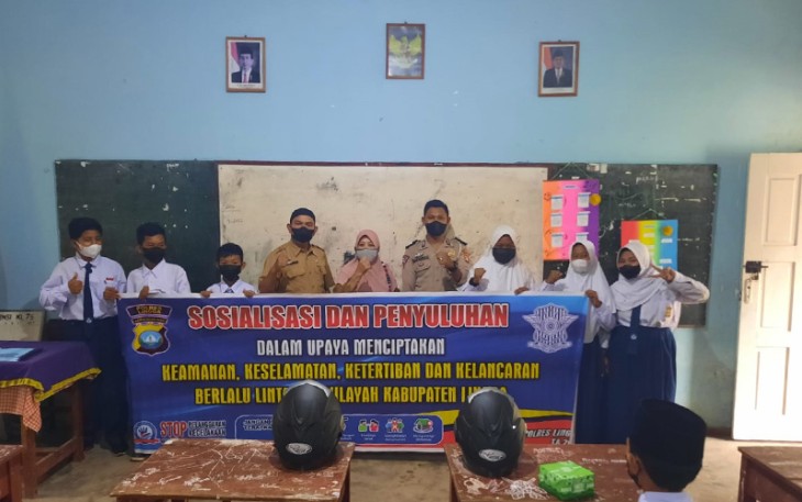 Sosialisasi Kamseltibcarlantas Kepada Pelajar
