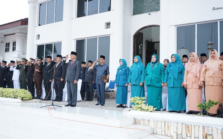 Bupati Asahan Pimpin Upacara Peringatan Sumpah Pemuda Ke-9