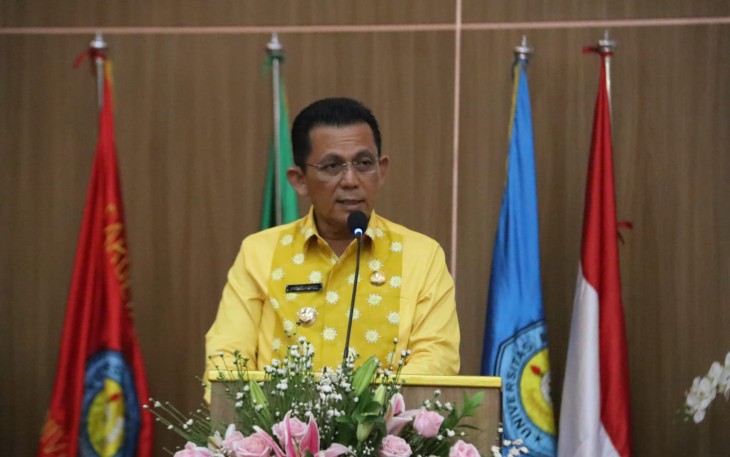 Gubernur Ansar Hadiri Pengukuhan Prof Dr Soerya Respationo, S.H., M.H., M.M. Sebagai Guru Besar Uniba