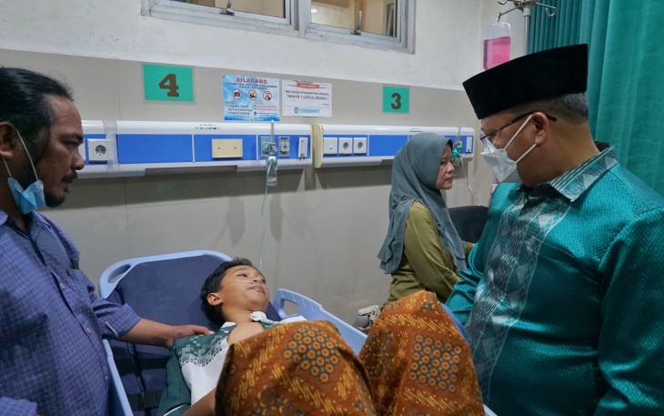 Gubernur Bengkulu Rohidin Mersyah Sidak RSMY 