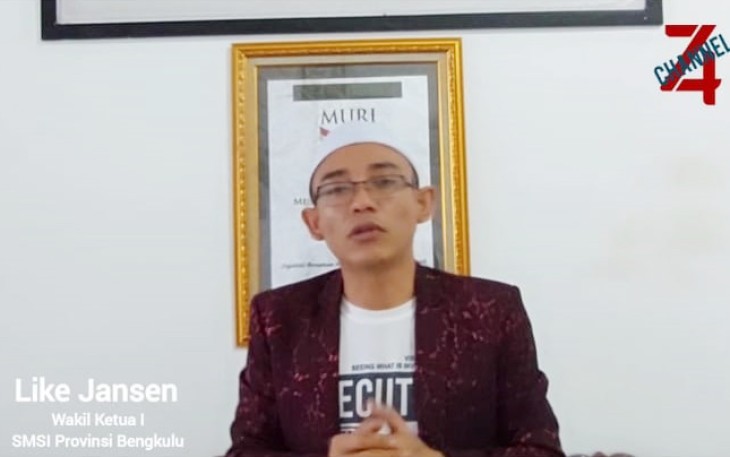 Wakil Ketua I Serikat Media Siber Indonesia (SMSI) Bengkulu, Like Jansen