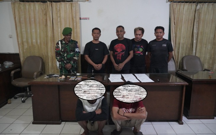  Korem 143/HO Serahkan 2 Tersangka Pemakai Sabu Ke Polresta Kendari