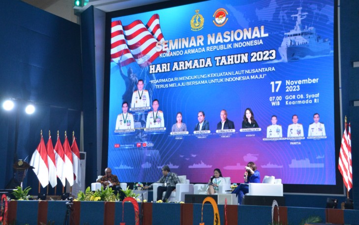 Dankodiklatal Ikuti Seminar Nasional Koarmada RI 