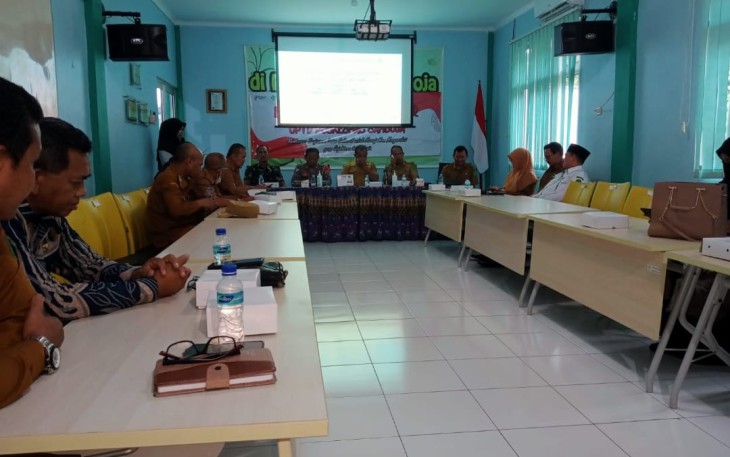  Babinsa Samboja Hadiri Lintas Sektoral Bidang Kesehatan