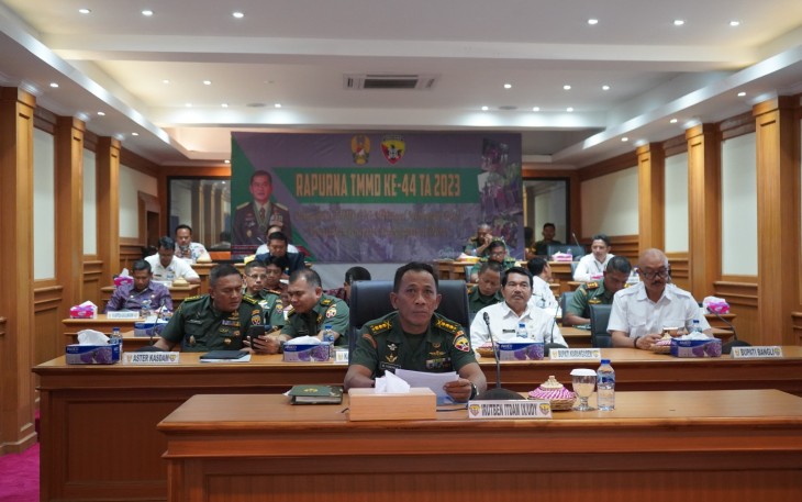 Kodam IX/Udayana Ikuti Rapurna TMMD ke-44 TA 2023