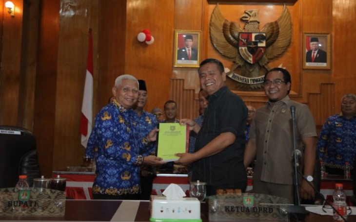 Bupati Asahan Sampaikan Nota Keuangan dan Rancangan Peraturan Daerah Tentang Perubahan APBD Kabupaten Asahan Tahun Anggaran 2023