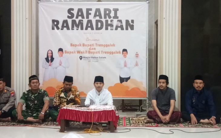 Bupati Arifin Safari Ramadan di Masjid Baitus Salam